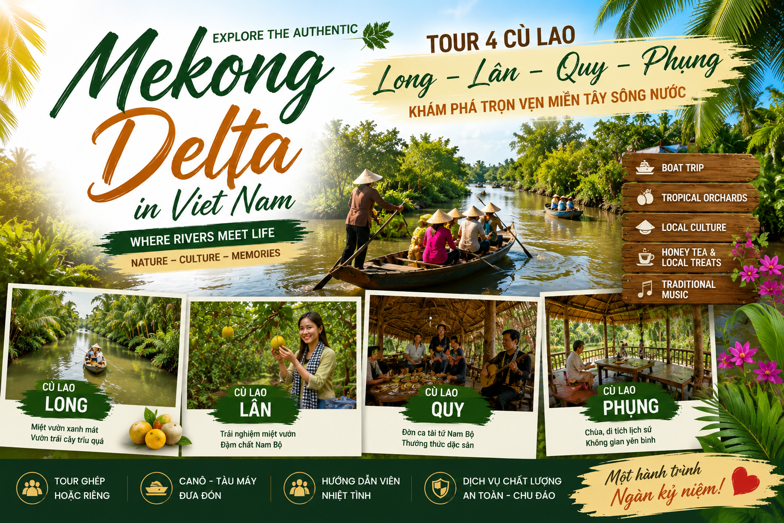 MEKONG DELTA – FULL DAY TOUR
